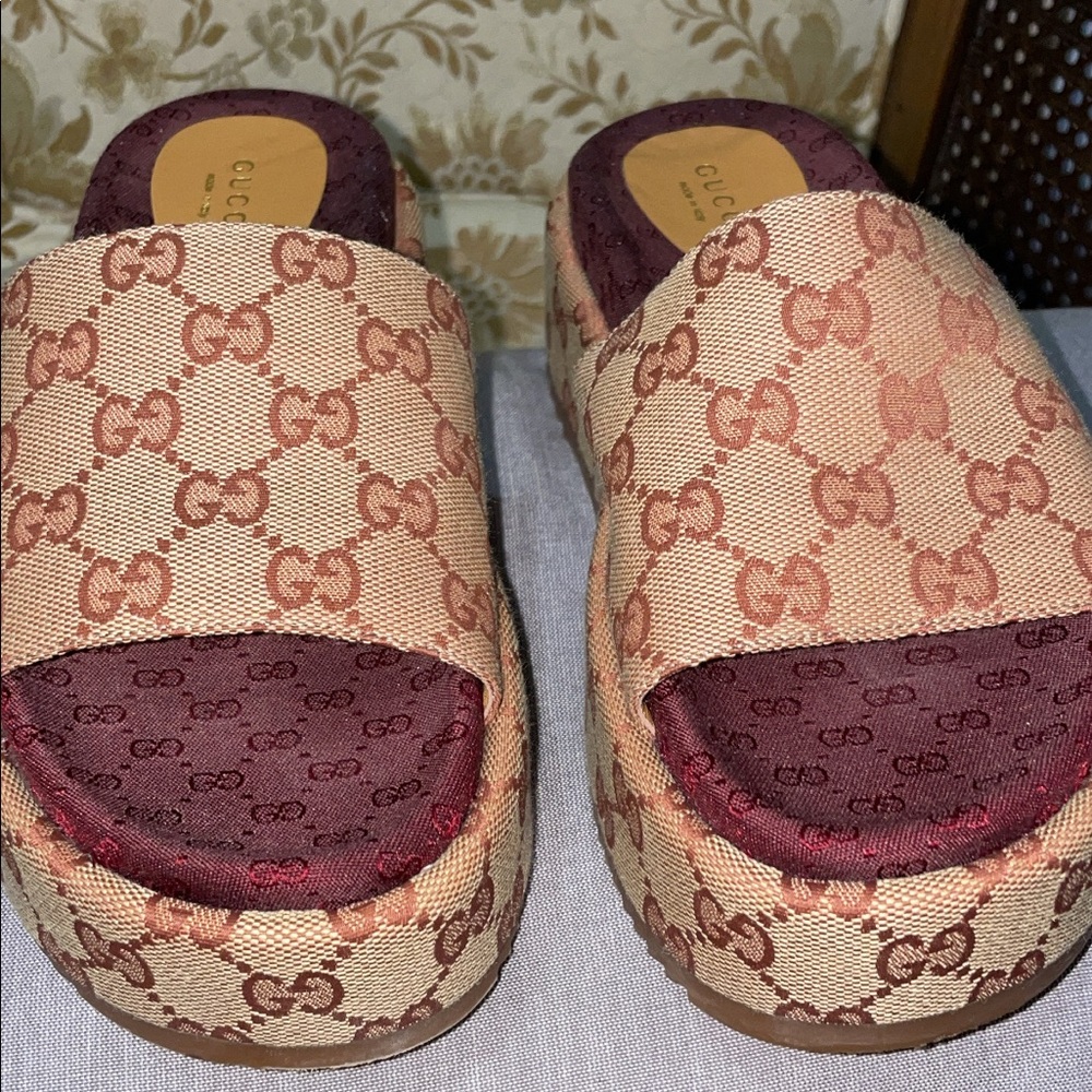 Womens original GG slide sandal